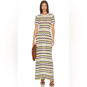 OLIVIA RUBIN Knit Maxi Wiggle‎ Dress